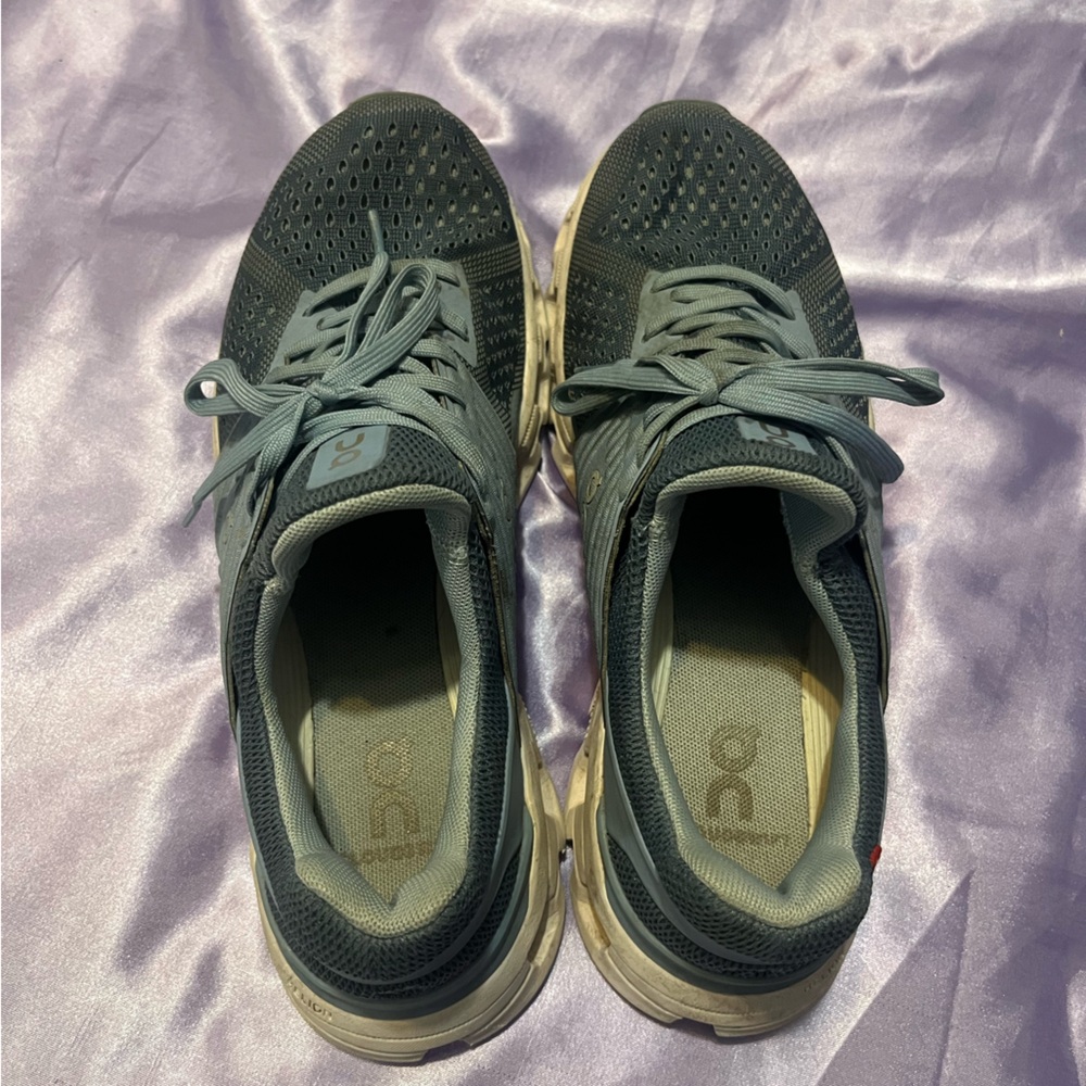 Women on cloud shoes